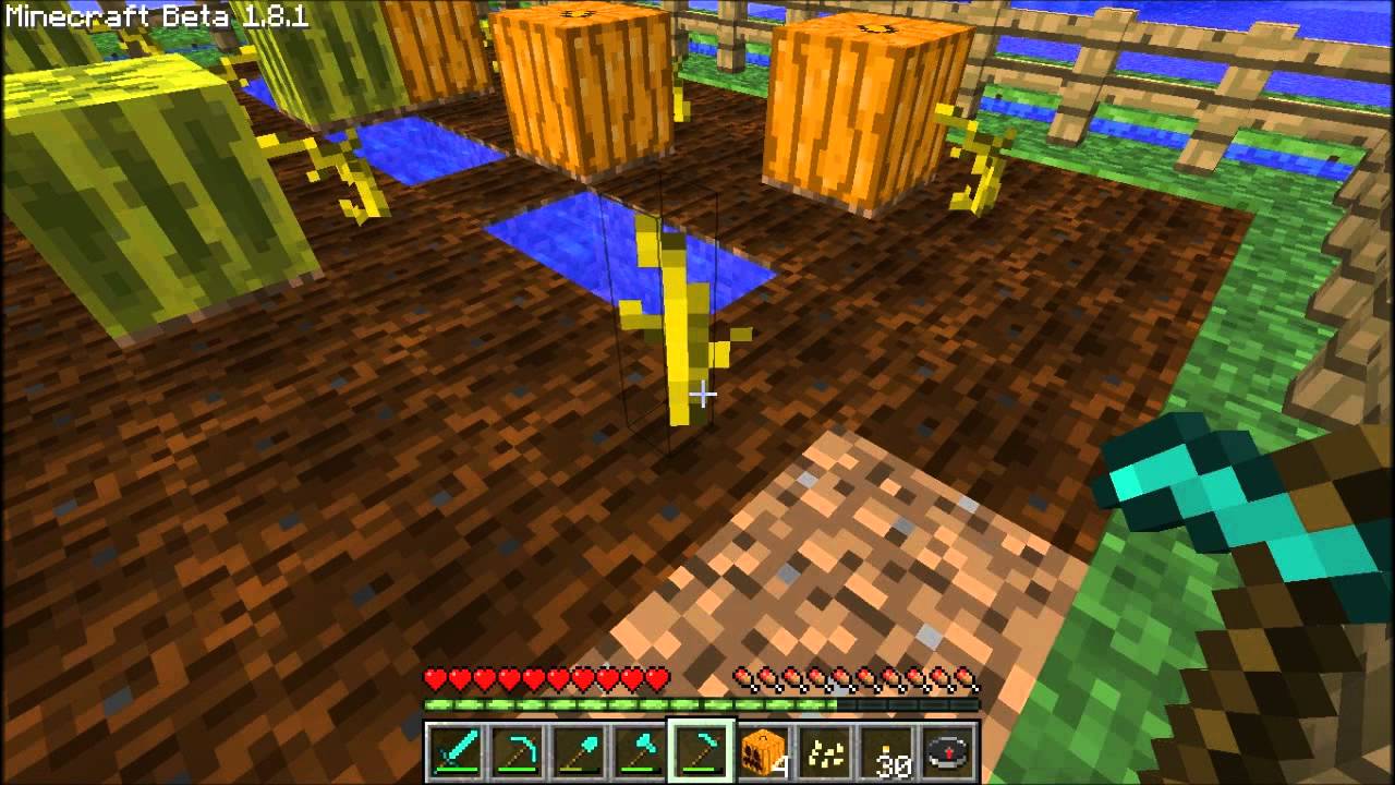 Minecraft How To Get The Melon Seeds From Melons,Pumpkin Seeds From