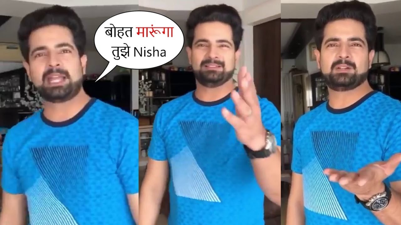 Karan Mehra DHAMKI Video To Wife Nisha Rawal Is Going Viral😨..किसपे भरोसा करें🥺