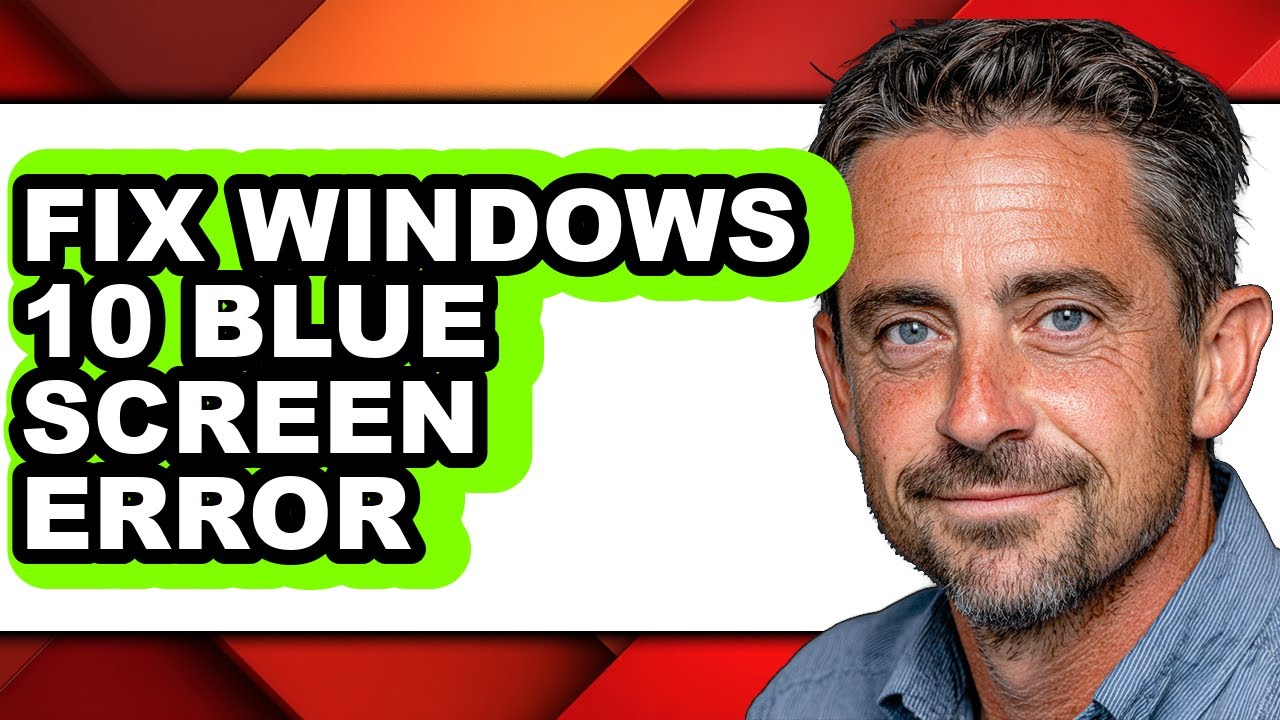 Windows Ribbon Blue Screen How to Fix Windows 10 Blue Screen Error - Step by Step - YouTube