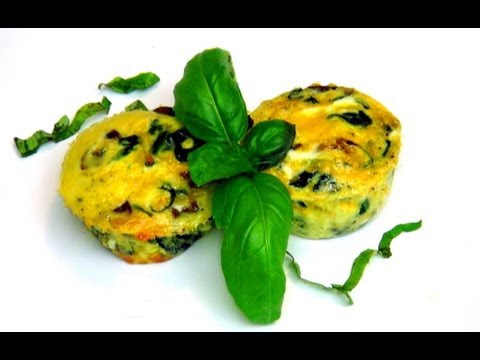 How To Make Spinach Mushrooms Quiche Cups Recipe-11-08-2015