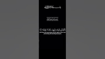 سورة الفرقان | القارئ الشيخ: إدريس أبكر