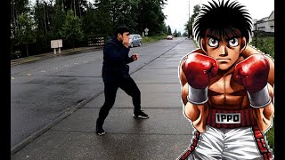 I started boxing because of an anime | Hajime No Ippo tribute