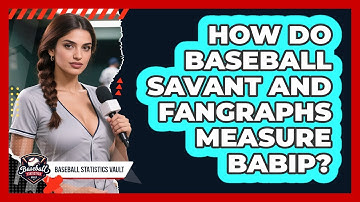 How Do Baseball Savant And FanGraphs Measure BABIP? - Baseball Statistics Vault
