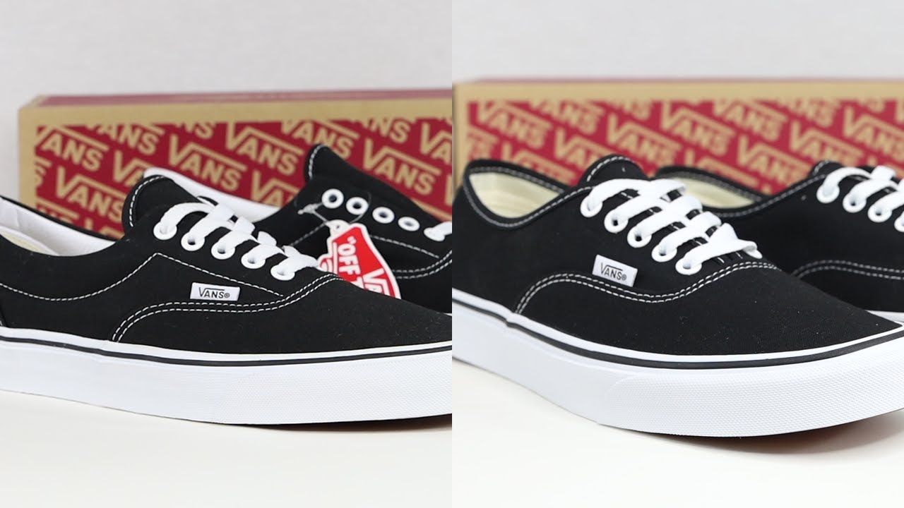 vans era or authentic