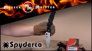 Тридцатилетние дают фору новичкам! Тест Spyderco Endura 4