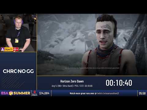 #ESASummer18 Speedruns - Horizon Zero Dawn [Any% (NG+ Ultra Hard)] by ElkjaerTV