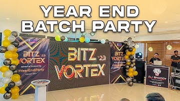 BITZ Vortex 2023 Intro Video | Year End Batch Party | ESOFT BIT