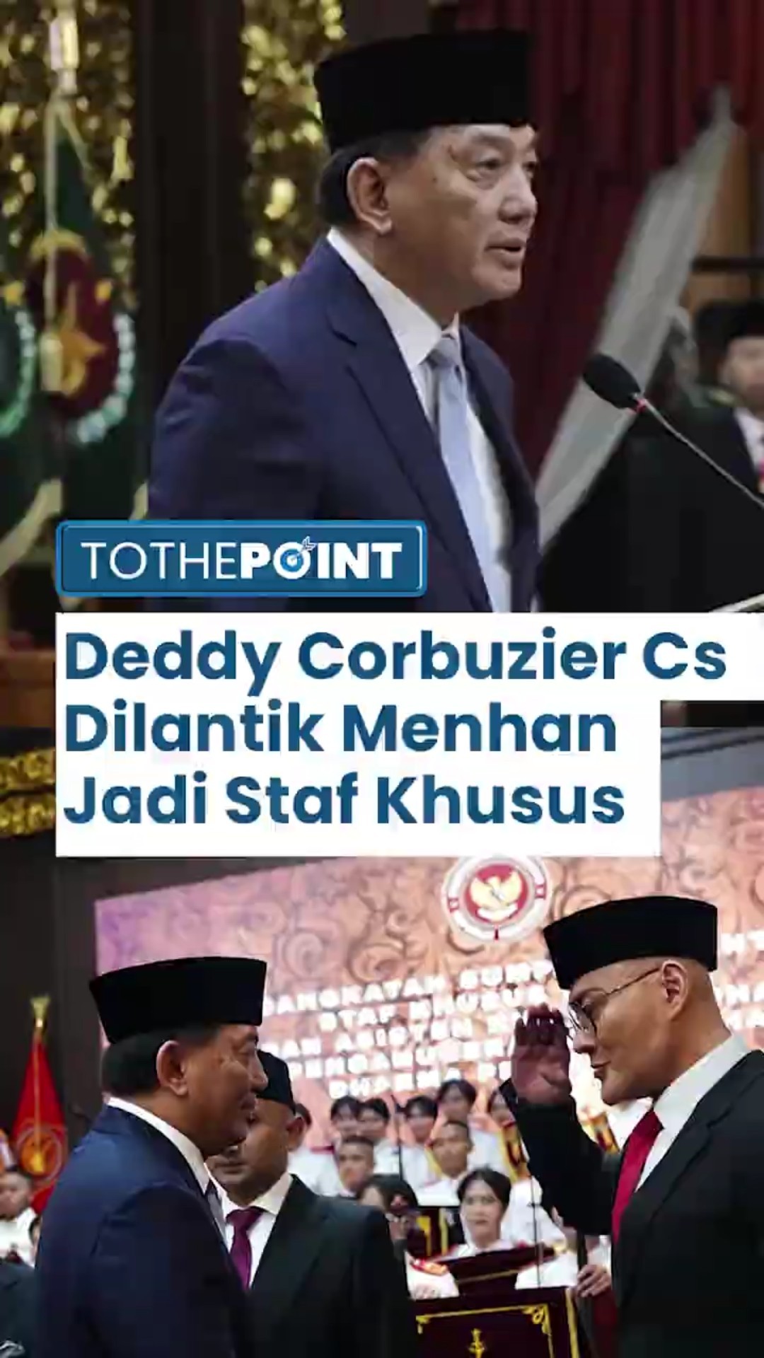 Sah! Menhan Sjafrie Lantik Deddy Corbuzier sebagai Staf Khusus, Sang Mentalist: Sebuah Kehormatan