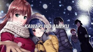 Domestic Na Kanojo Opening - Kawaki Wo Ameku Lyrics
