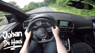 2016 Audi SQ5 Plus 3.0 TDI quattro 340hp POV test drive GoPro