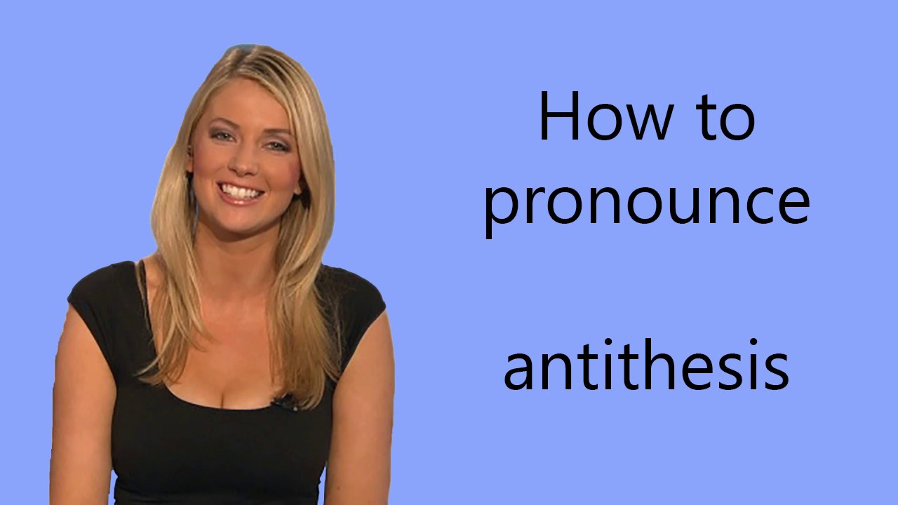 antithesis pronounce