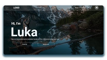 Beautiful Animated Landing Page | HTML & CSS Tutorial