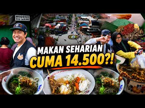 MOUTH-WATERING Food Tour ~ Jogja's Cheapest Eats! Eating All Day for Only Rp14,500⁉️ (Episode 92)