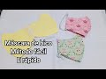 Como fazer uma máscara de bico método rápido. ( molde grátis)