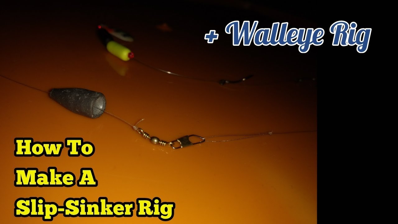 HOW TO Make A Slip Sinker Rig 