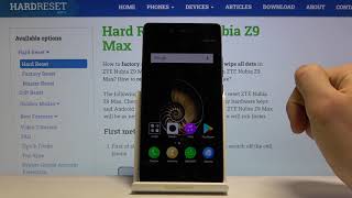 Как сменить обои на ZTE Nubia Z9 Max — Параметры интерфейса screenshot 5