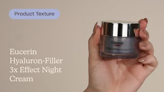 Eucerin Hyaluron-Filler 3X Effect Night Cream Texture Care To Beauty