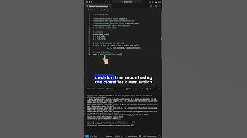Simple Decision Tree Classifier in Python #python #coding #programming #machinelearning