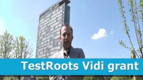 NWO Vidi grant winner Andy Zaidman explains his TestRoots proposal, TU Delft