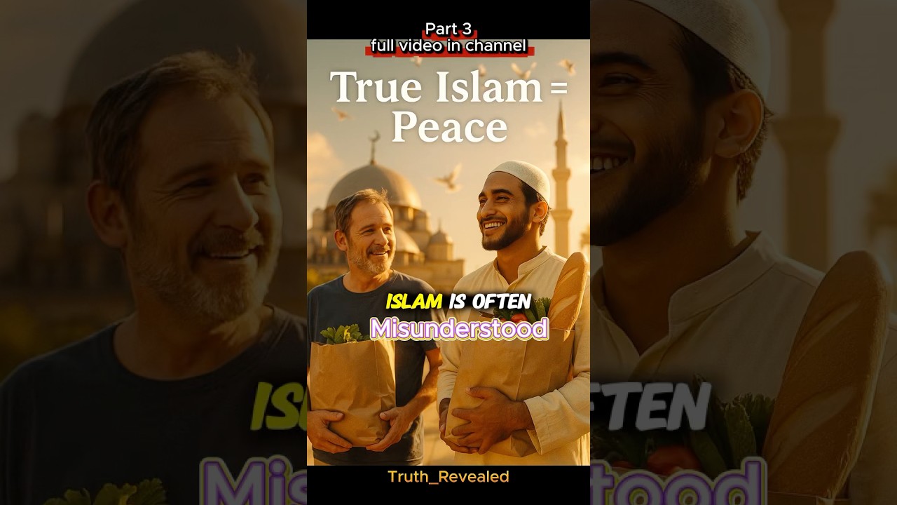 Islam Is Often Misunderstood – The Truth About Peace in Islam 