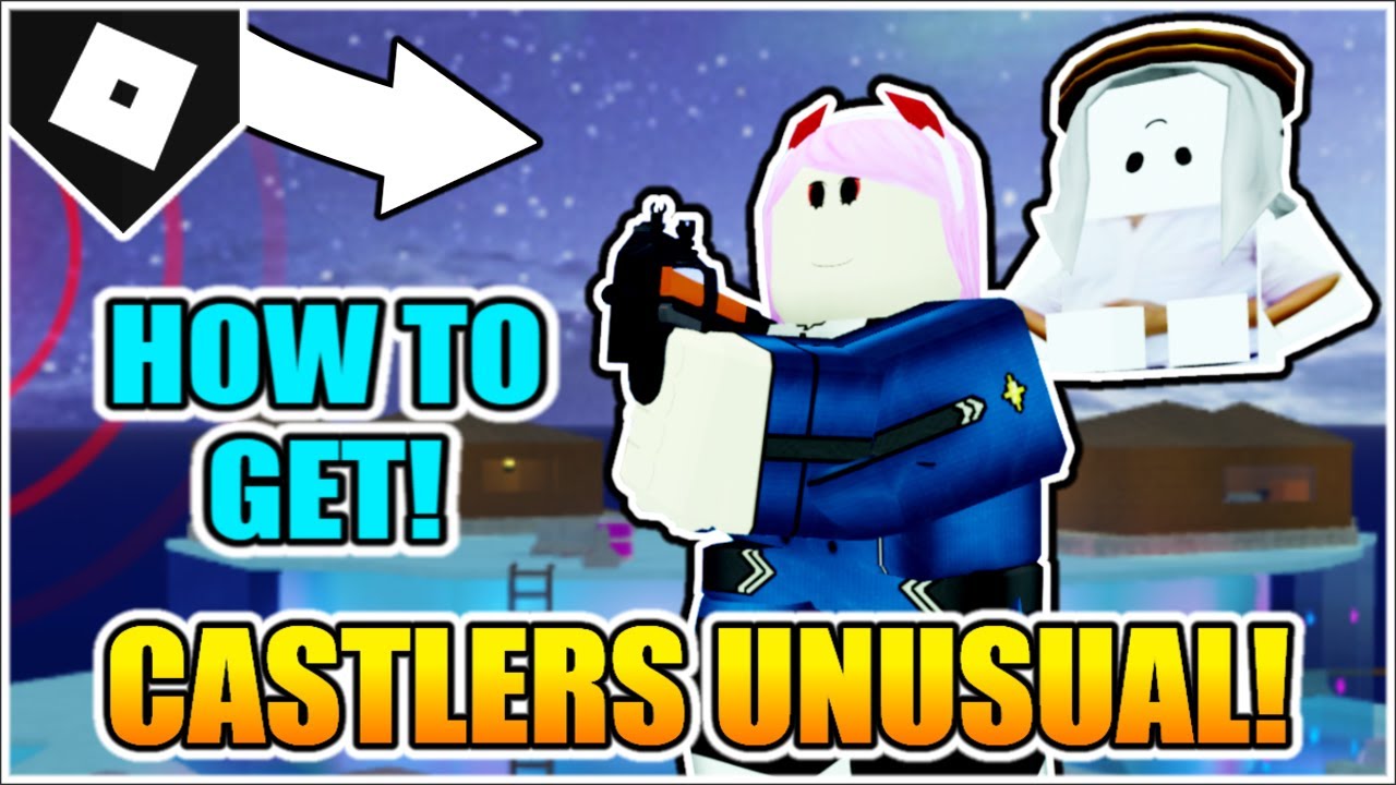 How To Get Special Castlers Unusual Ace Pilot Skin In Arsenal Castlers 100k Unusual Code Roblox Youtube