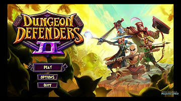 Dungeon Defender 2 Main menu bug