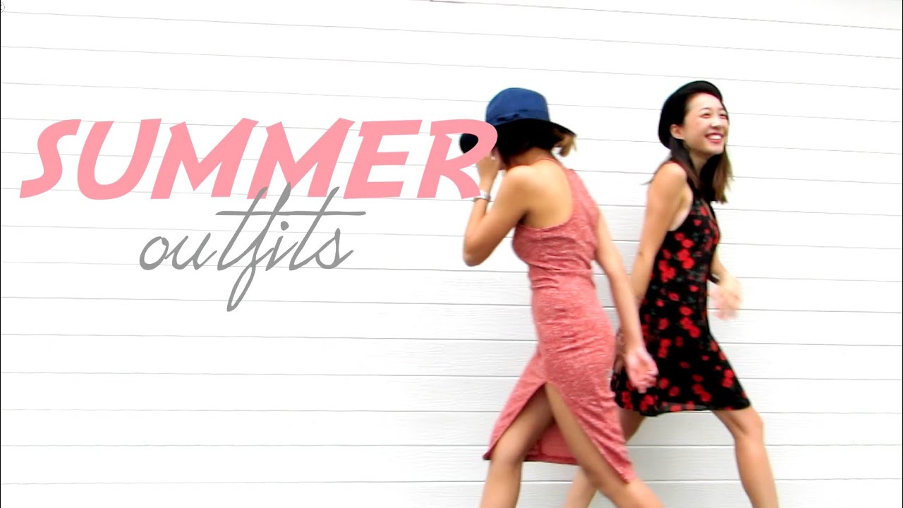 Summer Oufits Back To Uni Lookbook YouTube