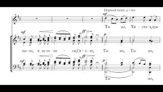 Chesnokov - Op. 22-18 Paschal Hymn to the Virgin chords