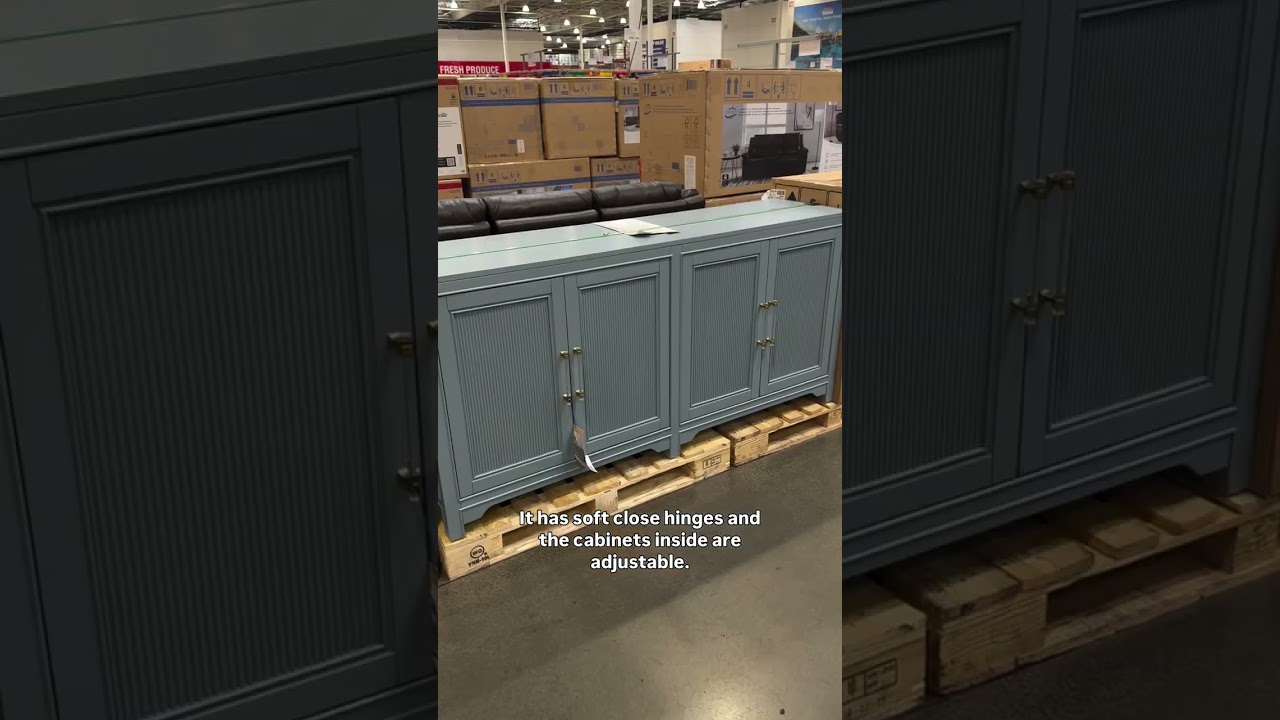 How beautiful is this accent cabinet at Costco! It’s beautiful for only $499! 