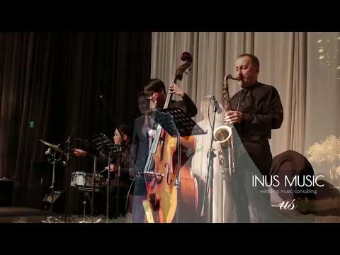 !!감동주의!!명곡중의 명곡 "Can't help falling in love" 재즈4중주의 신부입장진행