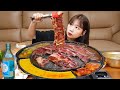 혼술안주로 다들 뭐 이정도 드시죠?? 🍖 LA갈비 라갈비 먹방 MUKBANG ASMR EATING SHOW REAL SOUND Grilled Beef Ribs 혼술브이로그 혼술로그