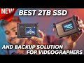 Best 2TB SSD + Data Backup Device for Photographers and Videographers | Clouzen Tainer Review