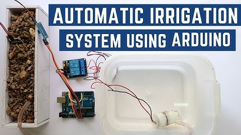 Automatic Irrigation System Using Arduino UNO || ARDUINO PROJECTS