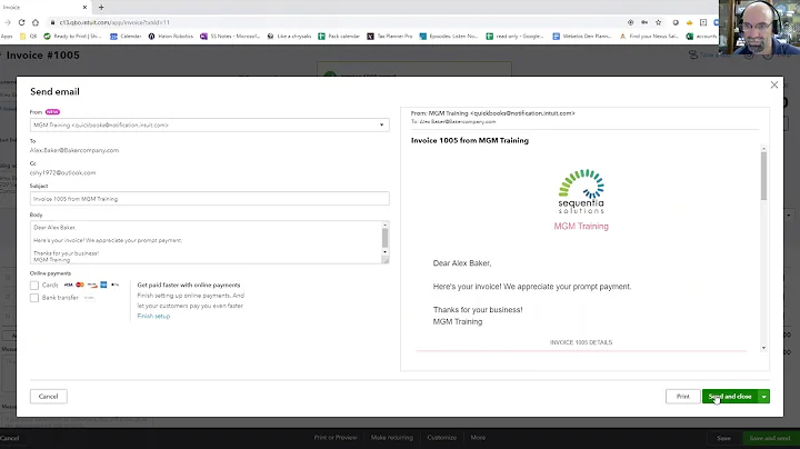 how to run the accounts receivable report in qbo