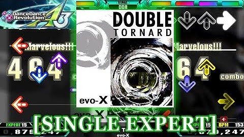 【DDR A3(GP)】 DOUBLE TORNARD [SINGLE EXPERT] 譜面確認＋クラップ