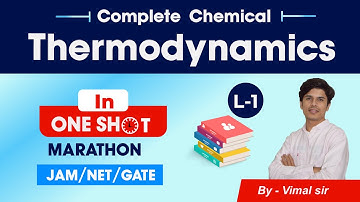 Chemical Thermodynamics in ONE SHOT|Chemical Thermodynamics for IIT JAM CSIR NET GATE MSc Chemistry