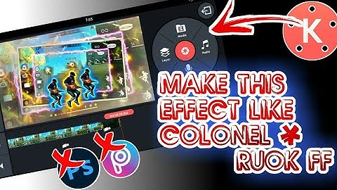 FRAME SABER EFFECT LIKE COLONEL & RUOK FF || FREE FIRE EDITING TUTORIAL ||