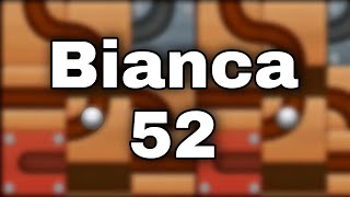 How To Solve  Roll the Ball - Slide Puzzle Star Mode Bianca  Package Level 52 | Shorts video screenshot 1