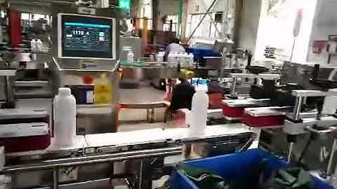 Rehoo check weigher for bottle products