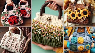 80 Mesmerizing Crochet Bags Ideas to Elevate Your Style #CrochetBags #FashionableCrafts #DIYStyle
