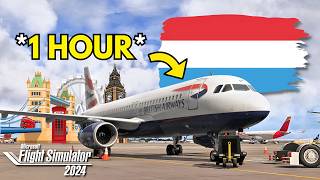 Flight Simulator 2024 + Fenix A320  | London ✈ Luxembourg | RTX™ 5060 Ti