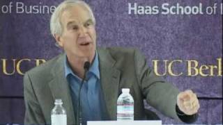'Stakeholders vs. Shareholders': Haas faculty debate 'Whom exactly should business serve?'