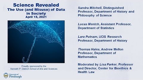 "Safety in Numbers? The Use (and Misuse) of Data in Society"