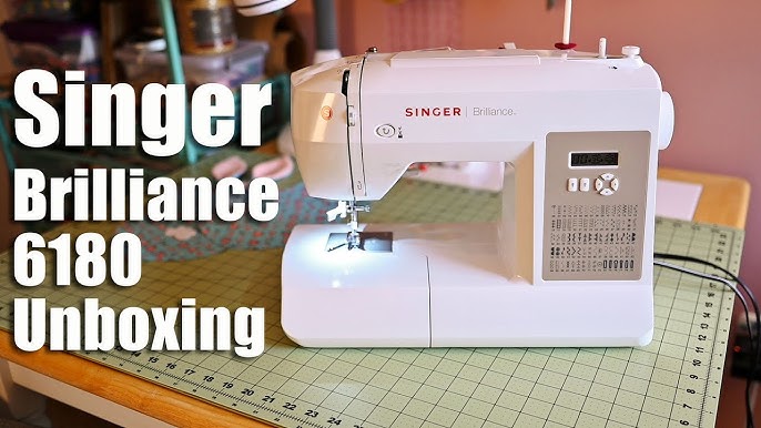 SINGER® BRILLIANCE™ 6180 Sewing Machine Decorative Stitches - YouTube