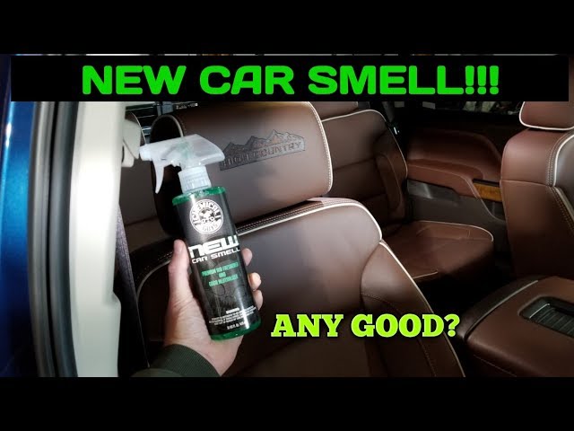 CG New Car Smell. How to use chemical guys air fresheners 