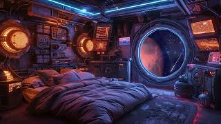 In Planetary Orbit | Living in Peaceful Space | Soothing Smooth Deep Rumble Space Sounds | 10 hours