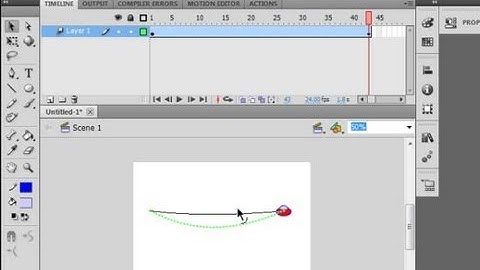 Flash From Scratch Tutorial 17 Motion Tween