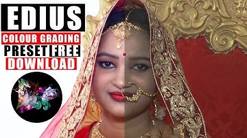 How to Normal Video Camera Futage Convert DSLR Video Futage | 1  click Color Correction in Edius