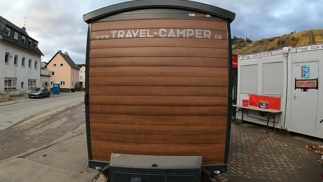 Ahrtal - Unterbringung im TheCuber von Travel Camper