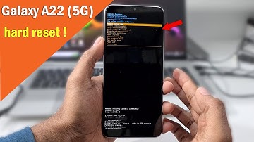 Samsung Galaxy A22 (5G) Full Hard Reset | Password Remove